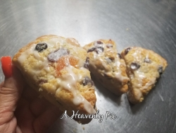 Cranberry Apricot Scones 